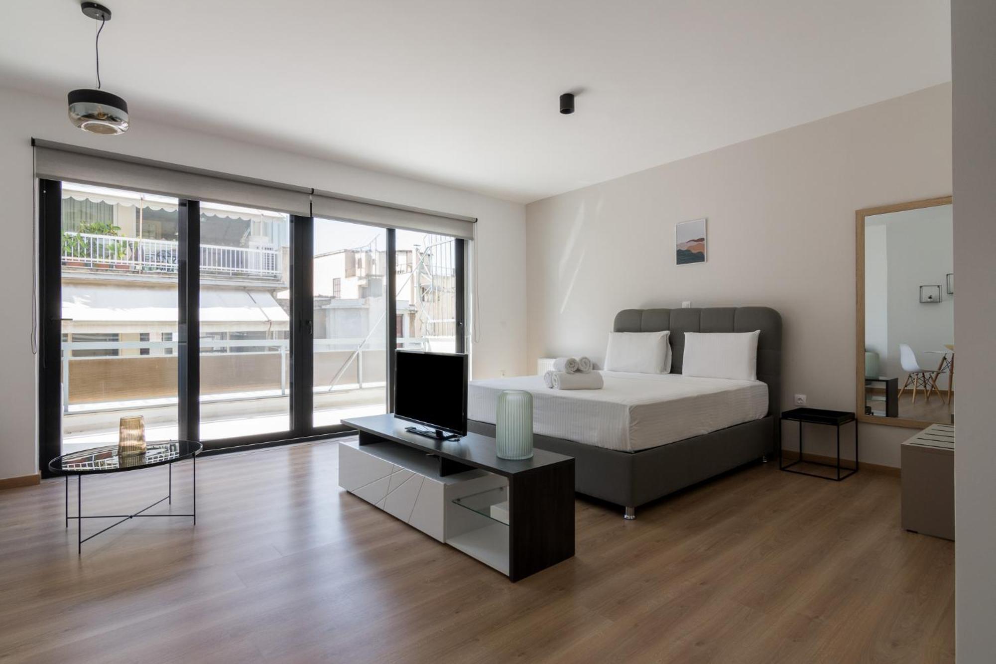 Leochares Lifestyle Apartments - Self Check-In Athens Room photo
